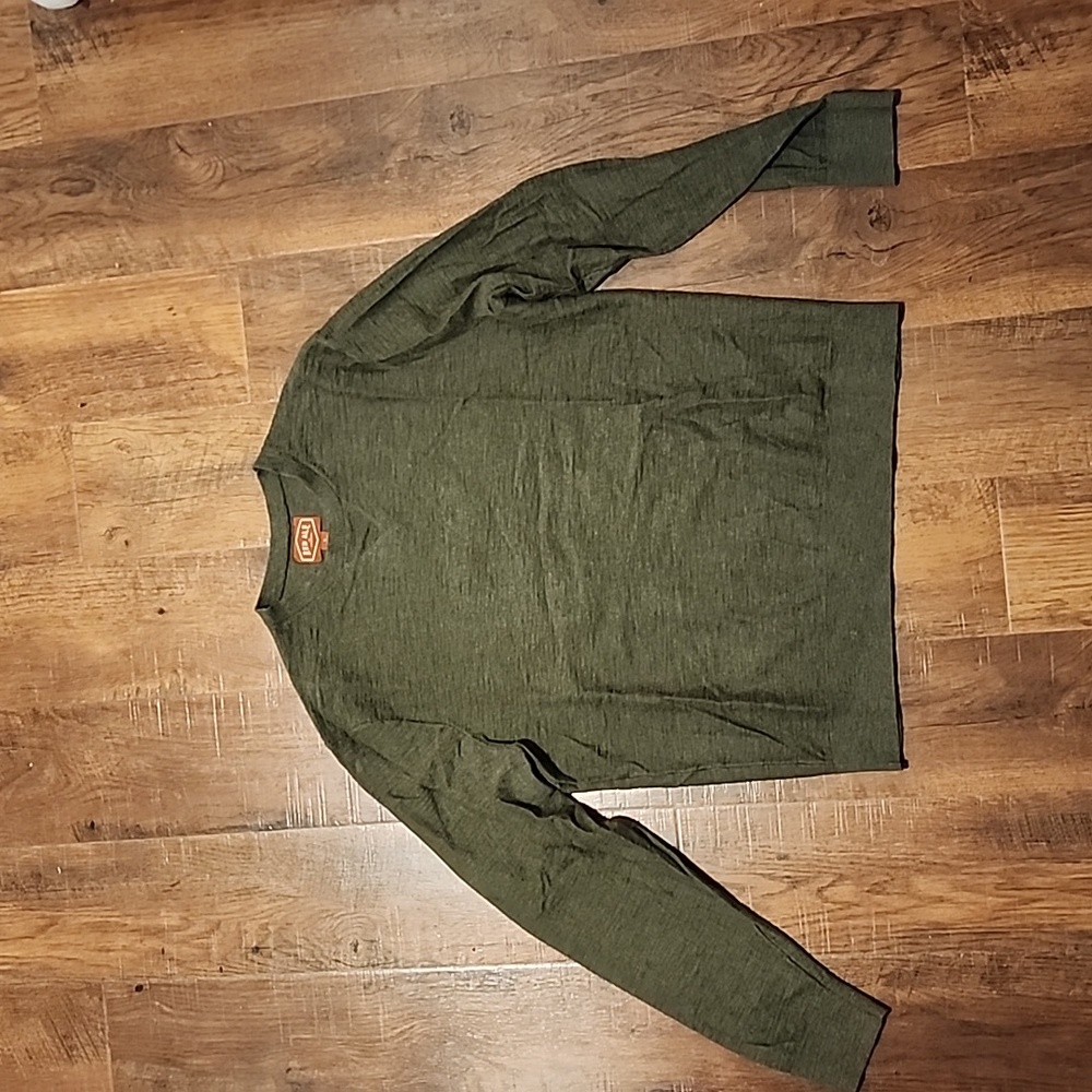 Large Red Ale Pull Over Sweater - Dark Green